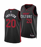 Men's Miami Heat #20 Kyle Anderson Black 2025 City Edition Stitched Jersey Dzhi,baseball caps,new era cap wholesale,wholesale hats
